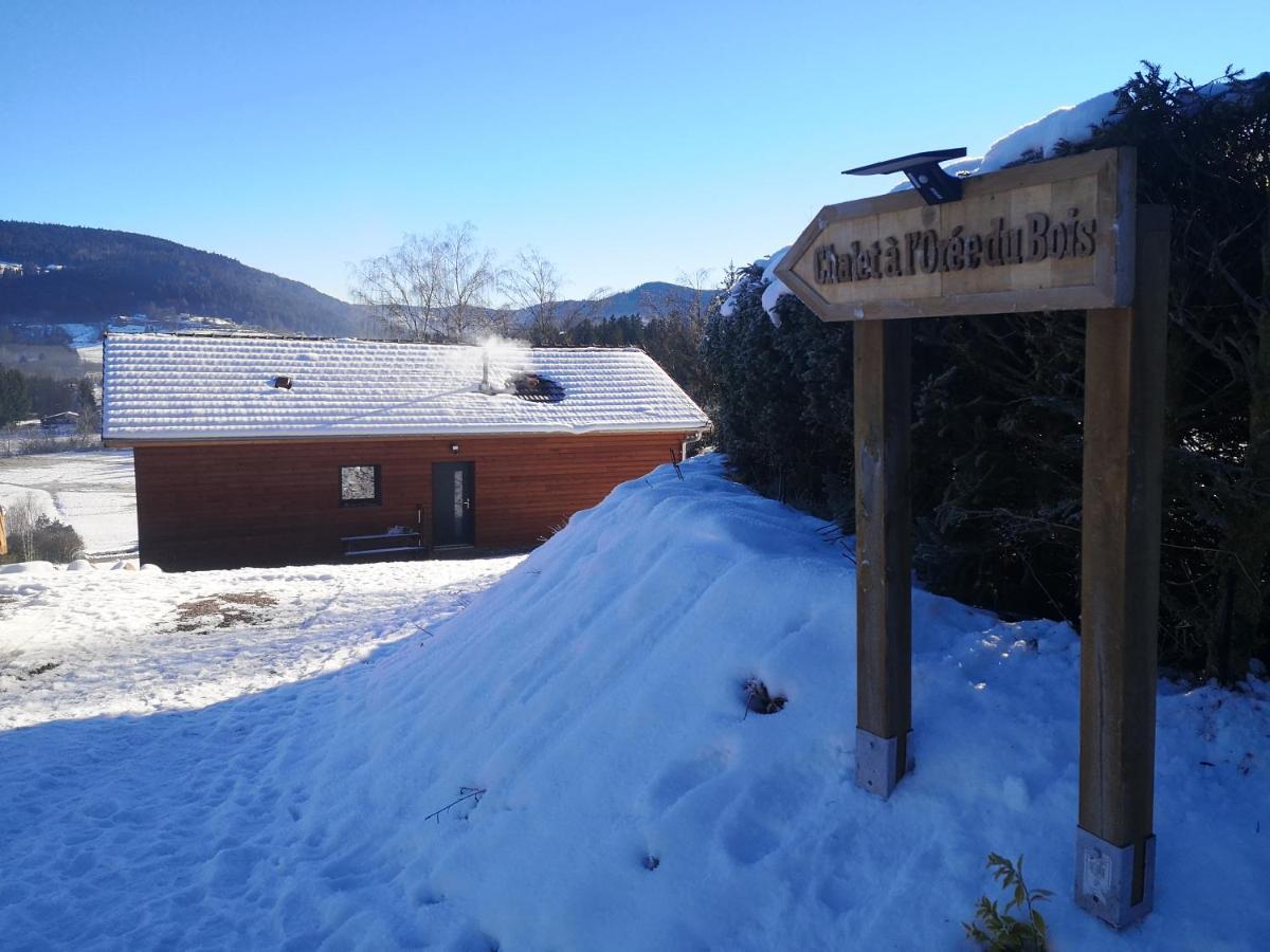 Chalet à L'Orée du Bois Le Tholy Exterior foto